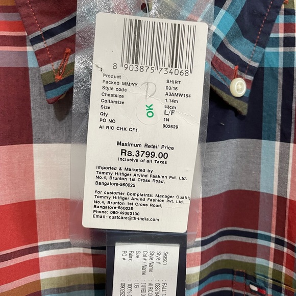 Tommy Hilfiger check shirt - Picture 3 of 6